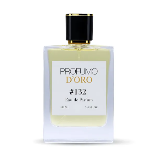 Profumo D’oro #132 – stilvoller Flakon, Hauptansicht des intensiven Leder Eau de Parfum